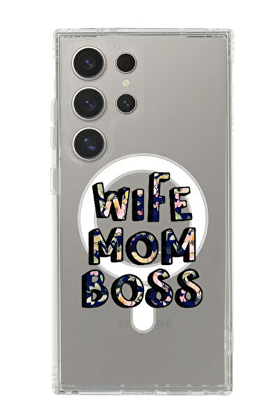 Theodor غلاف لهاتف Samsung Galaxy S24 Ultra متوافق مع MagSafe، غطاء ممتص للصد...