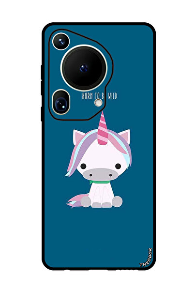 Theodor جراب واقٍ مضاد للخدش والصدمات لهاتف هواوي بيورا 70 ألترا، بورن تو بي وايلد