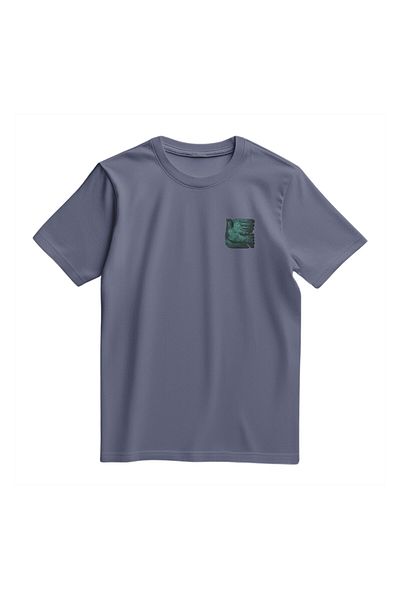 Zaytoon Unisex Short Sleeve Dove and Antique Collage Printed T-Shirt S to 2XL T300032