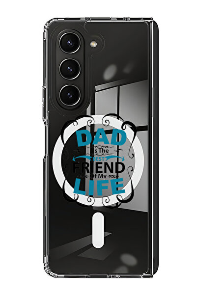 Theodor غلاف لهاتف Samsung Galaxy Z Fold 5 متوافق مع MagSafe، جراب مقاوم للصد...