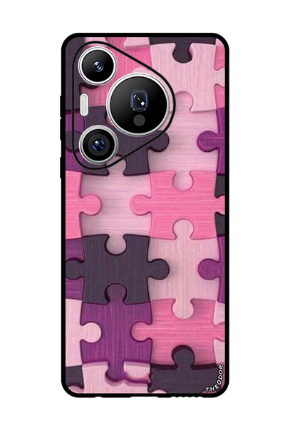 Theodor جراب واقٍ مضاد للخدش والصدمات لهاتف هواوي بيورا 70 برو بلس، وردي اللون