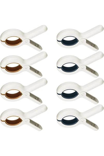 Vpb Clothespins for beach towels, bath towels, bed linen, thick clothes (8 pieces)