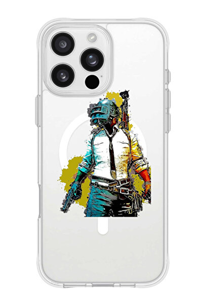 Theodor جراب ماج سيف لهاتف آيفون 16 برو متوافق مع آيفون، غطاء ممتص للصدمات لل...