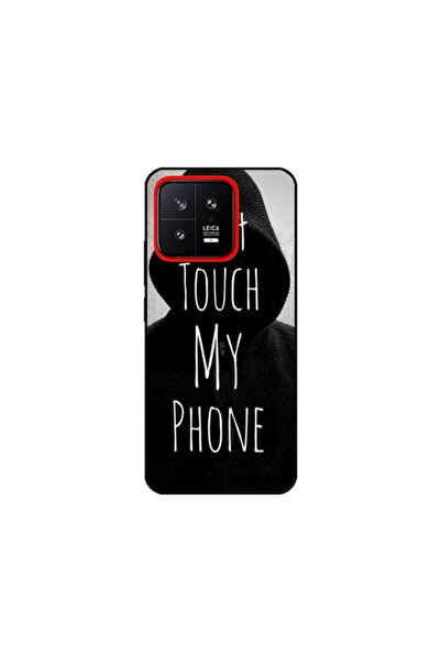 Atlas Husa personalizata si Folie de Silicon pentru Xiaomi 13, Don't touch my...