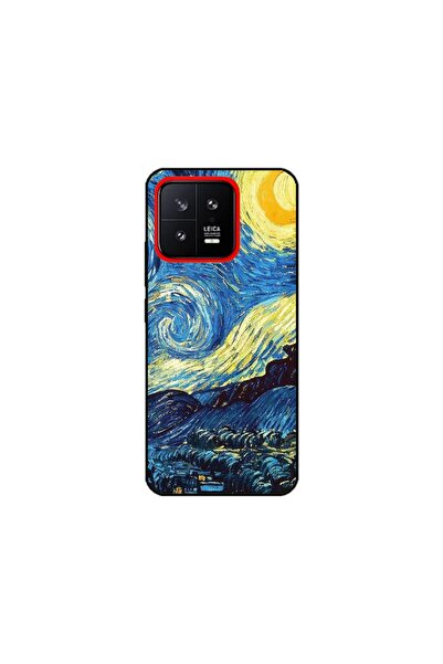 Atlas Husa personalizata si Folie de Silicon pentru Xiaomi 13, Van Gogh, S1D1...