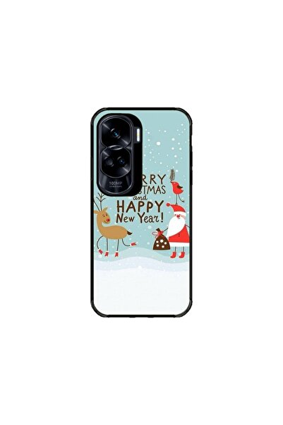 Atlas Husa personalizata pentru Honor 90 Lite, Happy Christmas and New Year, S1D1M0047