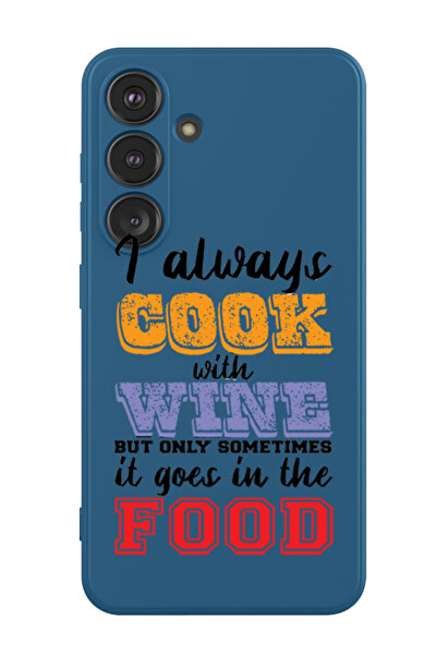 Theodor Protective Liquid Silicone Shockproof Case For Samsung Galaxy S24 (Bl...