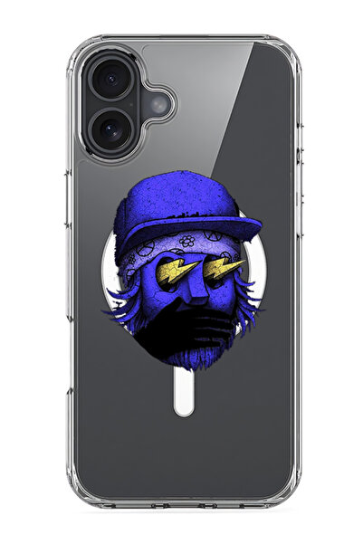 Theodor جراب ماج سيف لهاتف آيفون 16 متوافق مع غطاء ممتص الصدمات للهاتف - Kidnap