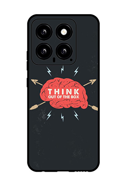 Theodor جراب واقٍ مضاد للخدش والصدمات لهاتف Xiaomi 14 فكر خارج الصندوق (2)