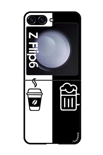 Theodor جراب واقٍ مضاد للخدش والصدمات لهاتف Samsung Galaxy Z Flip من الساعة 6...