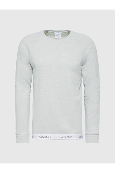 Calvin Klein SWEATSHIRT Erkek Gri Sweatshirt