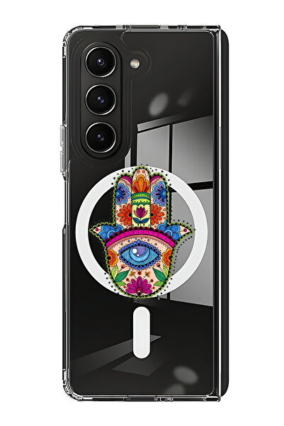 Theodor غلاف لهاتف Samsung Galaxy Z Fold 6 متوافق مع MagSafe، غطاء ممتص للصدم...