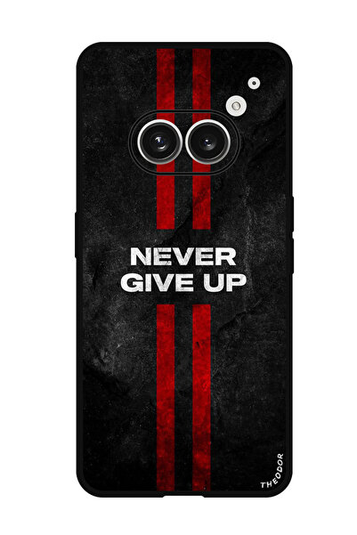 Theodor جراب واقٍ مضاد للخدش والصدمات لهاتف Nothing Phone (2a) Never Give up ...