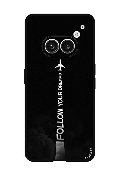 Theodor جراب واقٍ مضاد للخدش والصدمات لهاتف Nothing Phone (2a) اتبع أحلامك