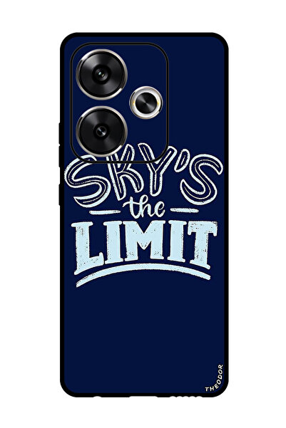 Theodor جراب واقٍ مضاد للخدش والصدمات لهاتف Xiaomi Redmi Turbo 3، السماء هي الحد