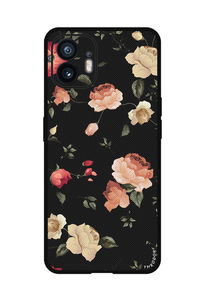 Theodor جراب واقٍ مضاد للخدش والصدمات لهاتف Nothing Phone (2) ملون لوتس