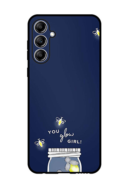 Theodor جراب واقٍ مضاد للخدش والصدمات لهاتف Samsung Galaxy M15 You Glow Girl