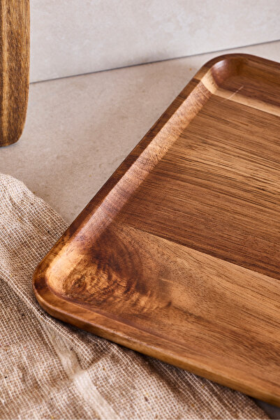 Perotti Acacia Rectangular Tray 34X24 cm