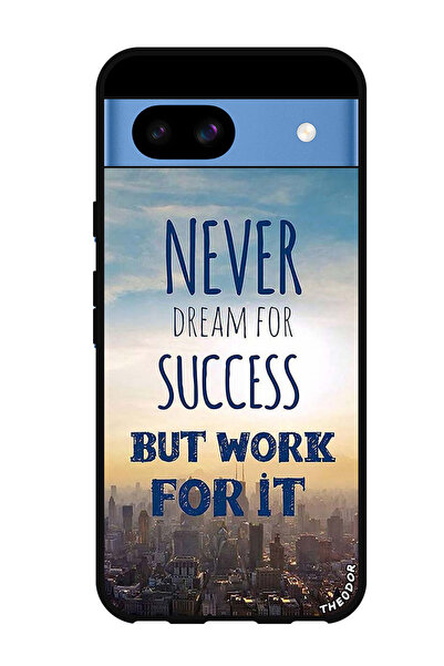 Theodor جراب واقٍ مضاد للخدش والصدمات لهاتف Google Pixel 8a لا يحلم أبدًا بال...