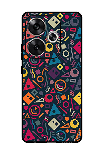 Theodor جراب واقٍ مضاد للخدش والصدمات لهاتف Xiaomi Redmi Turbo 3 بتصميم رسوما...