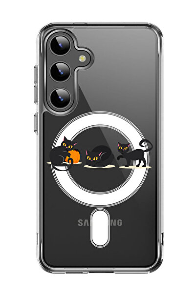 Theodor غلاف لهاتف Samsung Galaxy S24 متوافق مع MagSafe، غطاء ممتص للصدمات وم...