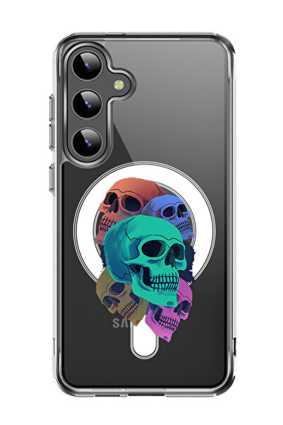 Theodor غلاف لهاتف Samsung Galaxy S24 متوافق مع MagSafe، غطاء ممتص للصدمات وم...