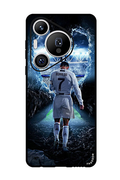 Theodor جراب واقٍ مضاد للخدش والصدمات لهاتف هواوي بيورا 70 برو بلس رونالدو