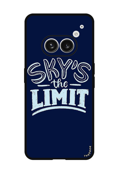 Theodor جراب واقٍ مضاد للخدش والصدمات لهاتف Nothing Phone (2a) Sky Is The Limit