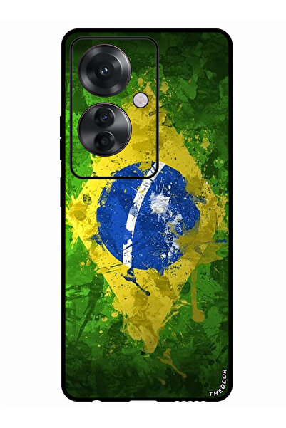 Theodor جراب واقٍ مضاد للخدش والصدمات لهاتف Oppo F25 Pro البرازيل