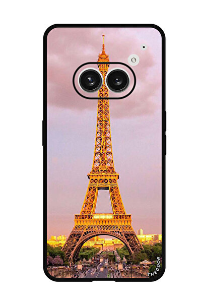 Theodor جراب واقٍ مضاد للخدش والصدمات لهاتف Nothing Phone (2a) برج إيفل
