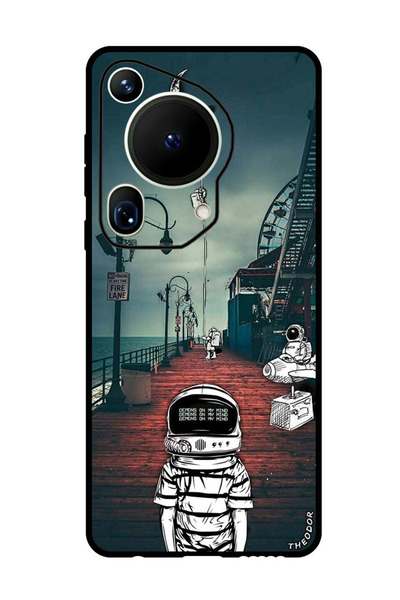 Theodor جراب واقٍ مضاد للخدش والصدمات لهاتف هواوي بيورا 70 ألترا يونيفرس