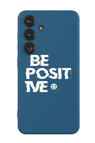 Theodor غطاء حماية سيليكون سائل مقاوم للصدمات لهاتف سامسونج جالاكسي S24 (أزرق...