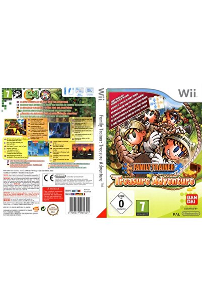 ATARI Family Trainer Treasure Adventure Standalone Game Wii