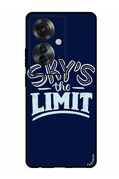 Theodor جراب واقٍ مضاد للخدش والصدمات لهاتف Oppo Reno 11F، السماء هي الحد