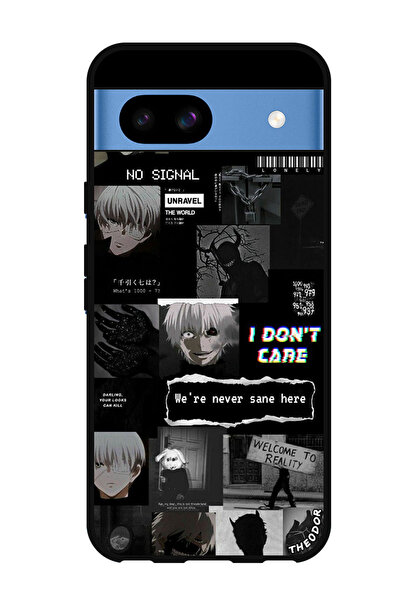 Theodor جراب واقٍ مضاد للخدش والصدمات لهاتف Google Pixel 8a، نحن لسنا عاقلين ...