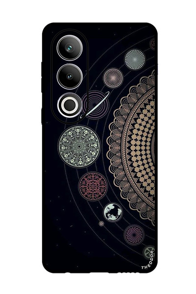 Theodor جراب واقٍ مضاد للخدش والصدمات لهاتف OnePlus Ace 3V بتصميم فن الماندال...