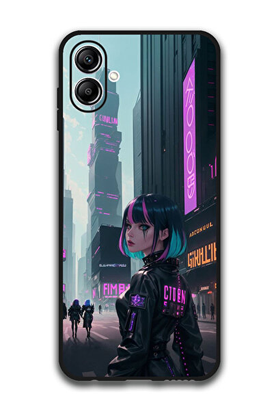 Theodor جراب واقٍ مضاد للخدش والصدمات لهاتف Samsung Galaxy A06 Neon Girl