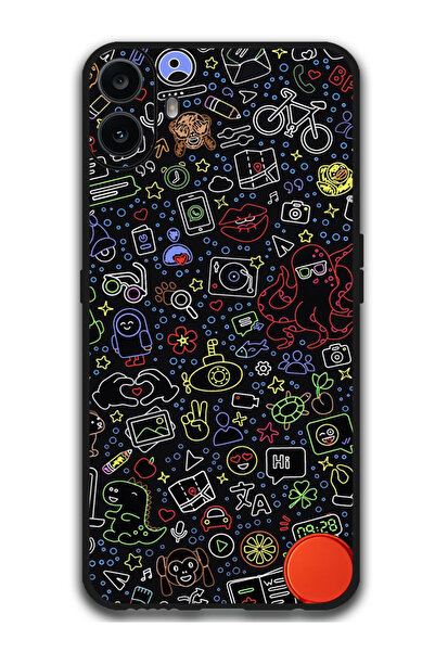 Theodor جراب واقٍ مضاد للخدش والصدمات لهاتف CMF 1 أشياء عشوائية