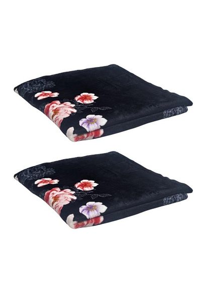 smart home 2-Piece Blanket Set - Soft Polyester Lightweight Blanket - Warm Lightweight Blanket, Large 240x220cm