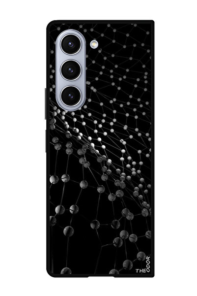 Theodor جراب حماية لهاتف سامسونج جالاكسي زد فولد 6 balls_network_tangled