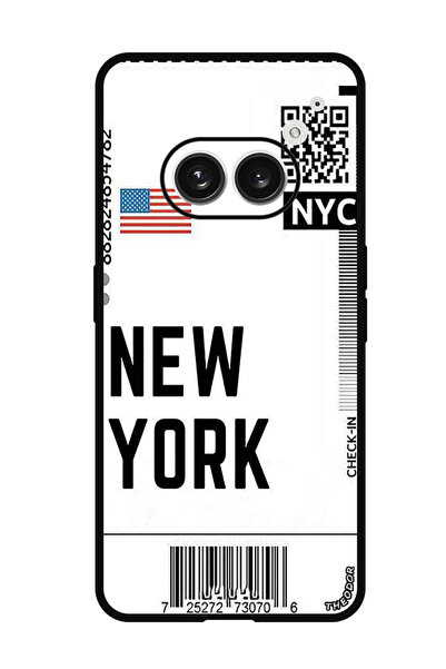 Theodor جراب واقٍ مضاد للخدش والصدمات لهاتف Nothing Phone (2a) NYC