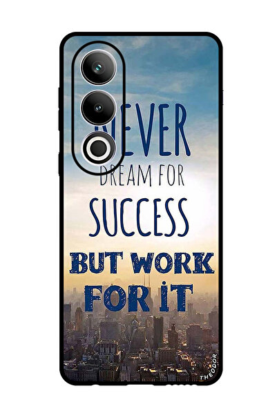 Theodor جراب واقٍ مضاد للخدش والصدمات لهاتف OnePlus Ace 3V لا يحلم أبدًا بالنجاح