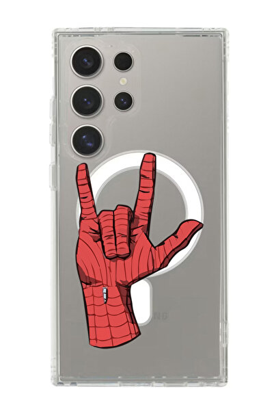 Theodor غلاف لهاتف Samsung Galaxy S24 Ultra متوافق مع MagSafe، غطاء ممتص للصد...