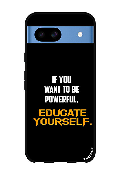 Theodor جراب واقٍ مضاد للخدش والصدمات لهاتف Google Pixel 8a ثقف نفسك