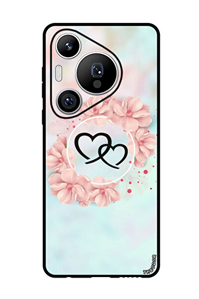 Theodor جراب واقٍ مضاد للخدش والصدمات لهاتف هواوي بيورا 70 برو بلس قلوب (2)