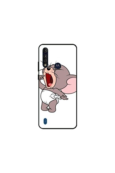 Atlas Προσαρμοσμένη θήκη Motorola Moto G8, Tom and Jerry #3, πολύχρωμη, S1D1M...
