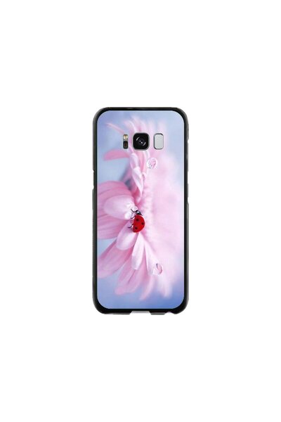 Atlas Husa personalizata si Folie de Silicon Samsung Galaxy S8 Plus, Flowers ...