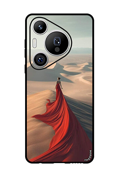 Theodor جراب واقٍ مضاد للخدش والصدمات لهاتف هواوي بيورا 70 برو بلس للنساء 2