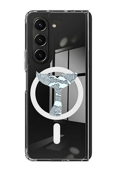 Theodor غلاف لهاتف Samsung Galaxy Z Fold 6 متوافق مع MagSafe، غطاء ممتص للصدم...