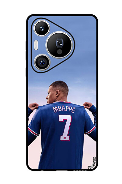 Theodor جراب واقٍ مضاد للخدش والصدمات لهاتف هواوي بيورا 70 برو بلس Mbape